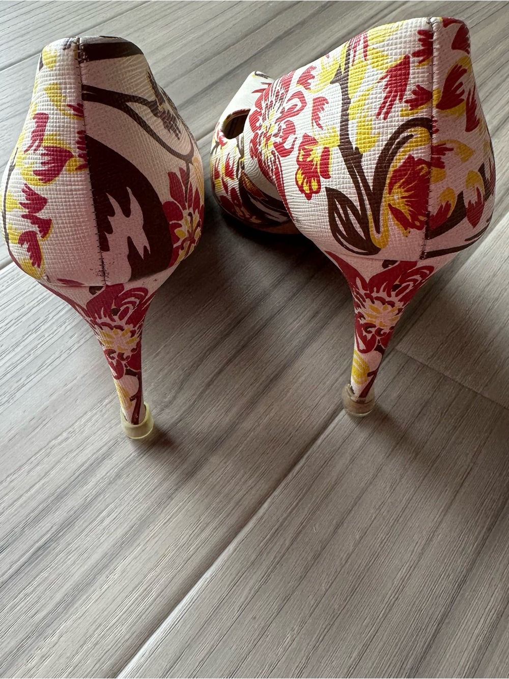 PRADA Floral Pumps - Picture 3 of 7